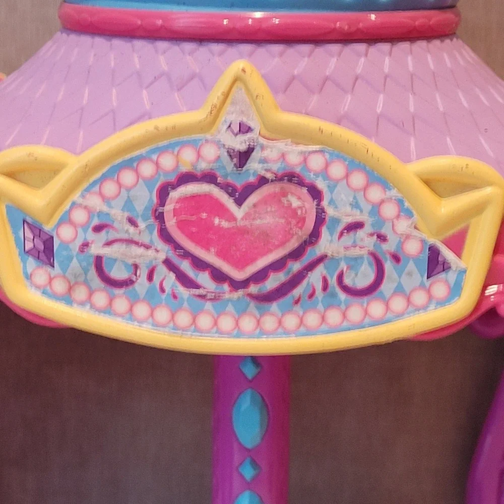 My Little Pony Rarity's Carousel Boutique Playset Motion Works (Corrosion As-Is)